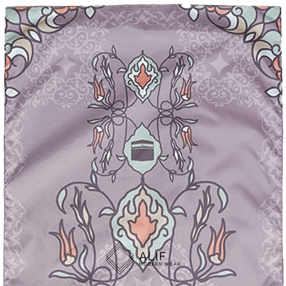 ALIF SAJADAH GENGGAM TRAVEL / SAKU / PORTABLE / WATERPROOF ( ALIF MODERN WEAR SJG-0126 )