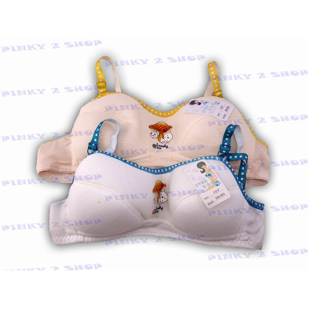 BRA ANAK/ MINISETBRA PELAJAR  /TRAINING BRA SIZE 32-36