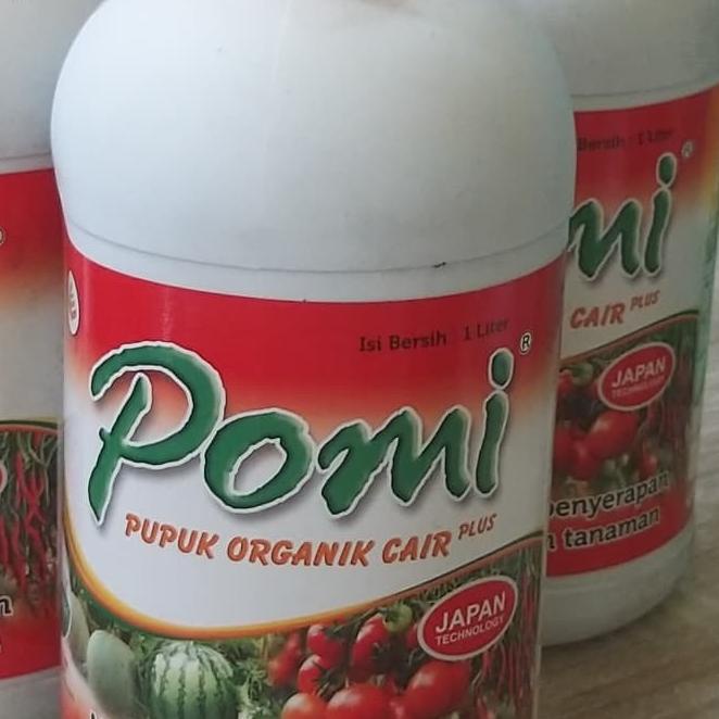```````] Pomi, Pupuk Organik Cair Plus 1ltr utk buah, cabe, tomat