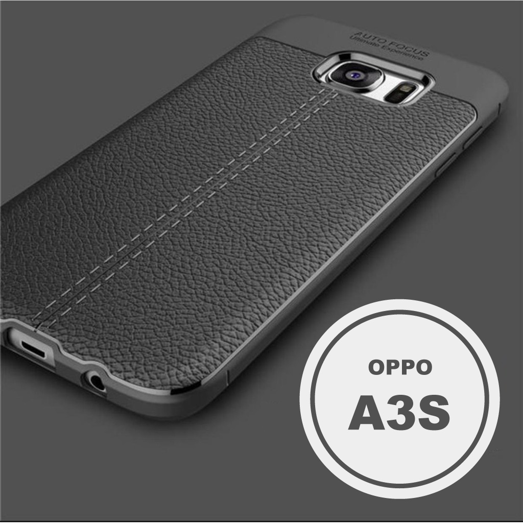 Silikon Soft Case Auto Focus Oppo / Oppo A3S