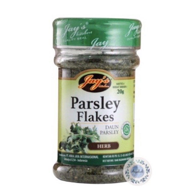 

Jay's Kitchen Parsley Flakes / Daun Parsley 20gr