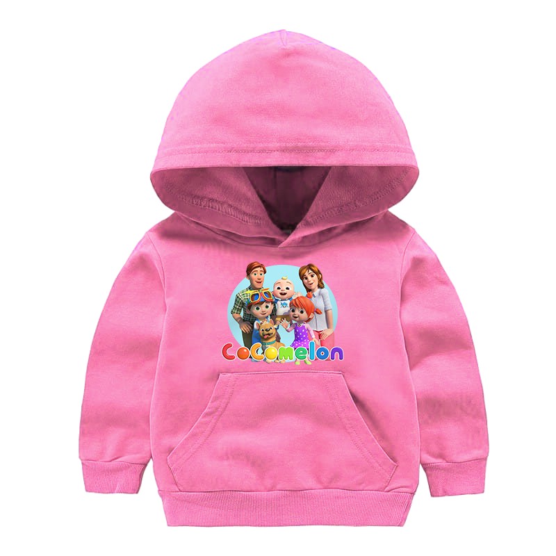 Grosir Jaket Murah Anak Cocomelon Family Hoodie Sweater