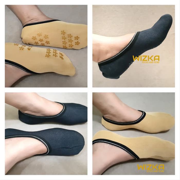 Kaos kaki Tawaf Haji Umroh Kaos kaki pendek anti slip Kaos kaki wanita-1