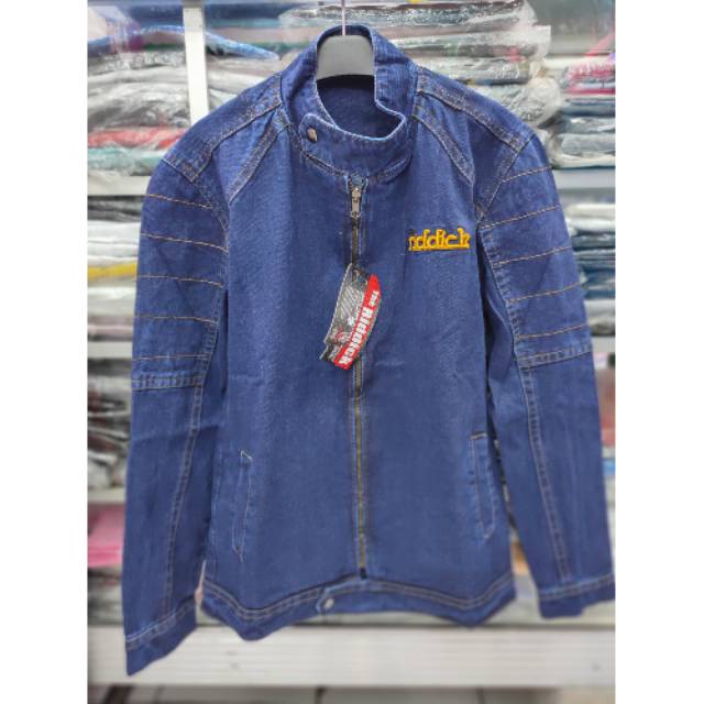 Jaket Levis / Jeans Pria Biru Dongker Hitam Blitz