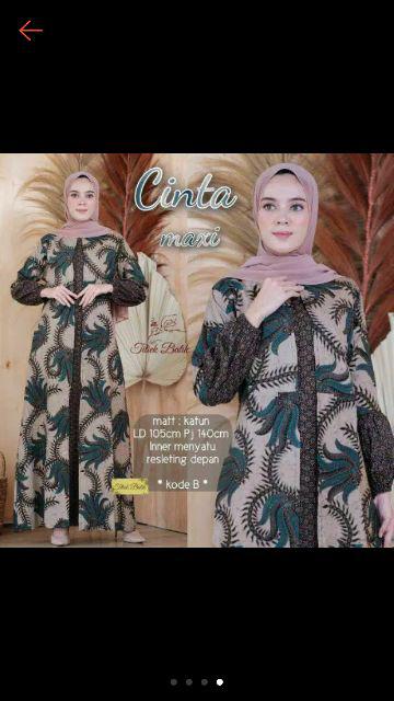 Gamis Batik Manggar Padi Sekar Cantik Kubis Kipas Daun Kupu Nadine Gendis Standar Gamis Kubis