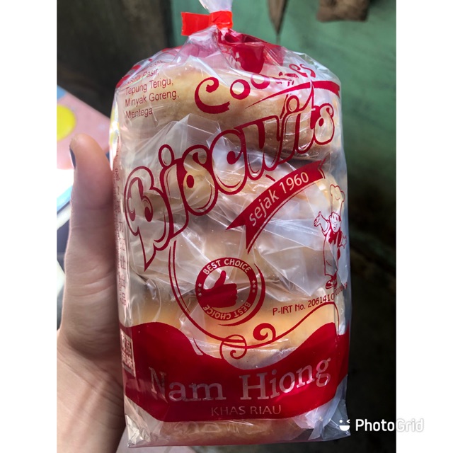 Biskuit Pongpia Aliong Nam Hiong Cookies Kue Kering Khas Selatpanjang