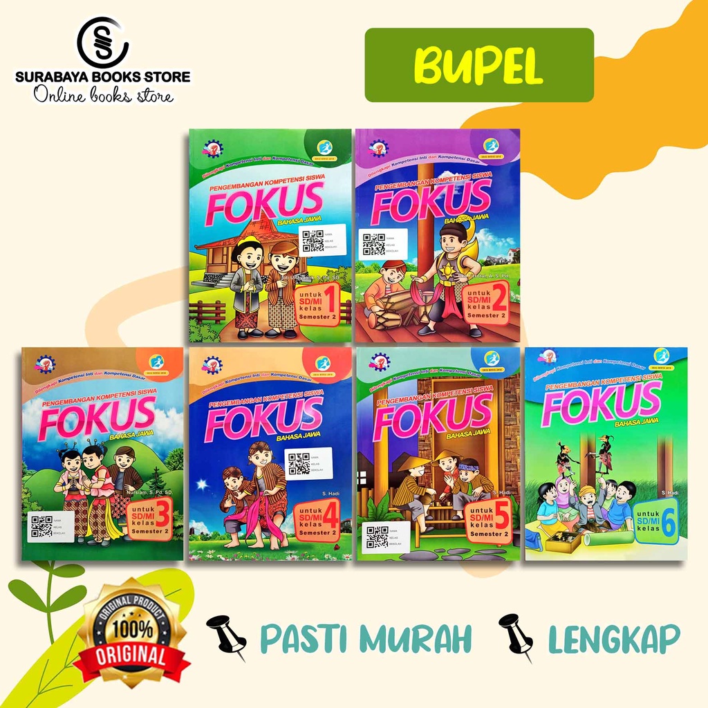 FOKUS BAHASA JAWA SD /MI SEMESTER 1/2 // SUMBER BAHAGIA
