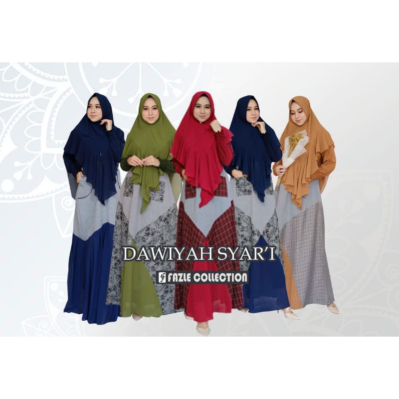 Dawiyah syari by fazle collection