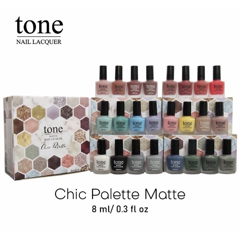 Kutek Tone Matte Chic Palette Series No 85-96