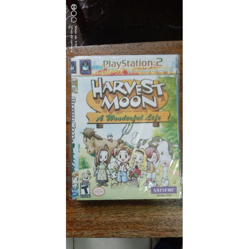 Jual Kaset Ps 2 Harvest Moon A Wonderful Life Shopee Indonesia