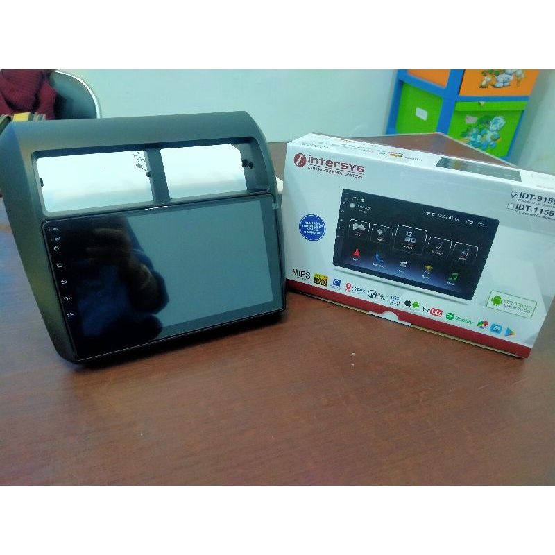 Headunit android intersys'9in OEM Toyota Agya