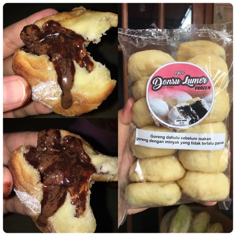 

DONAT SUSU COKLAT-ISI 12-GULA BUBUK