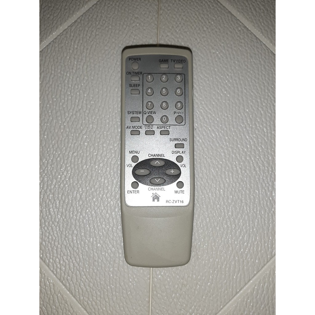 Remot / Remote TV TABUNG AIWA ZVT16 putih