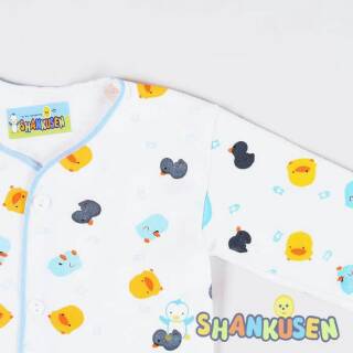 Setelan Baju  Bayi  Panjang Shankusen  Motif Piyo Bebek 3 