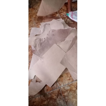 kulit sapi nabati vegtan potongan