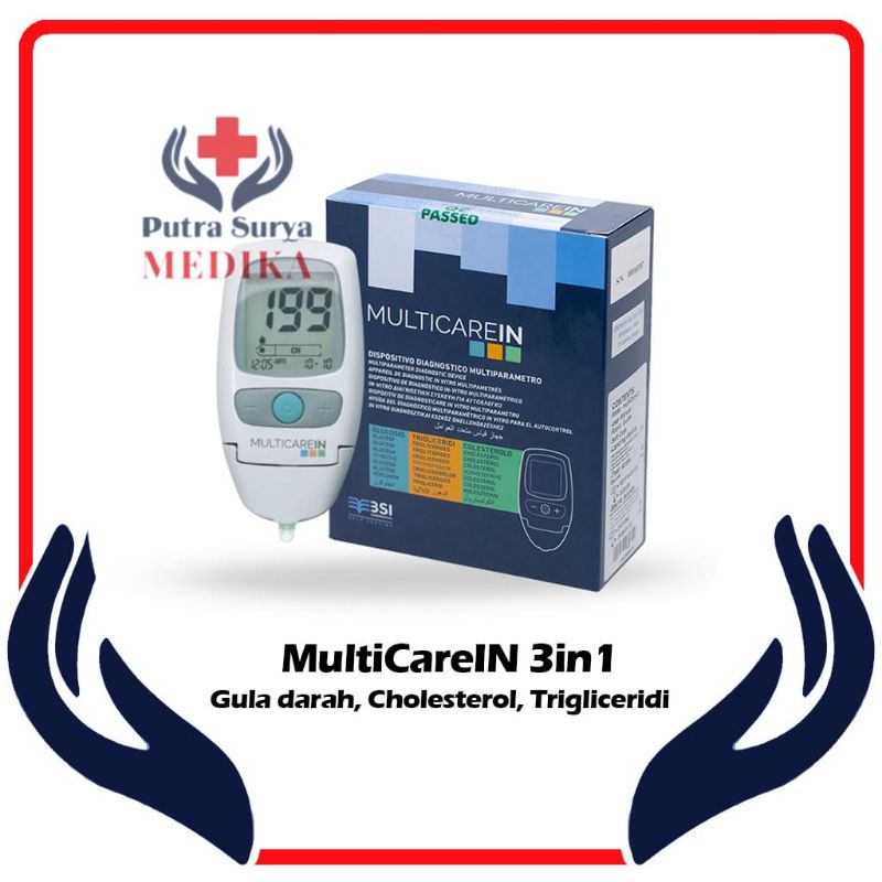 Alat Multicare in Trigliserid 3in1