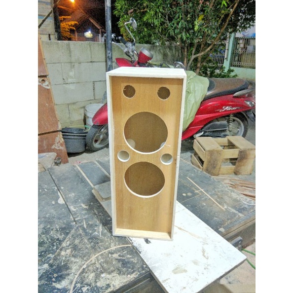Box speaker 6 sampai 8 inch double + tweeter x2, harga per pcs