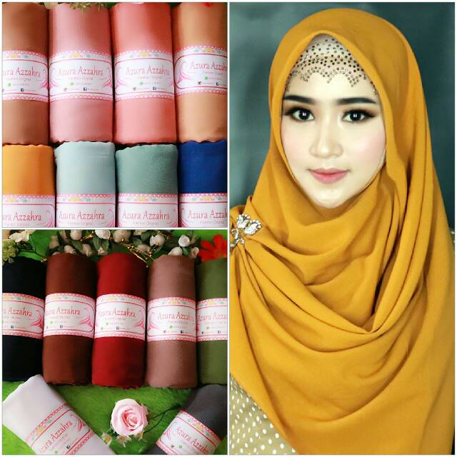 Az Zahra Collection Omset Ratusan Juta Dari Pasmina Tanpa Label