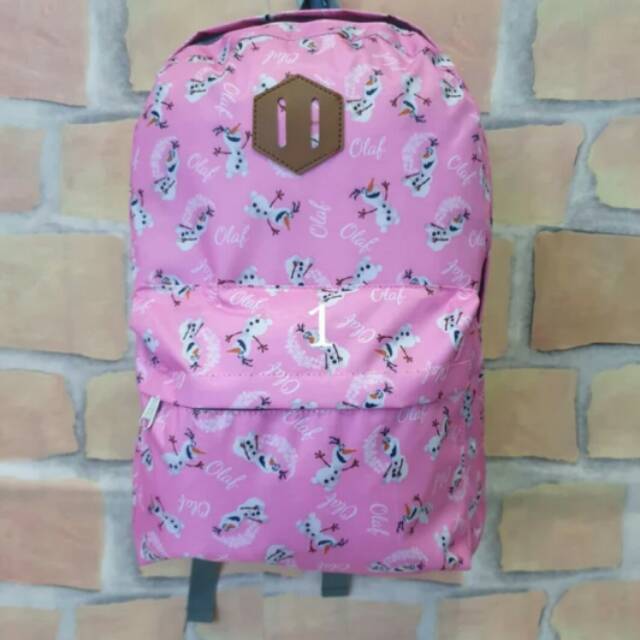 

SCHOOL DAY!!!Tas aneka warna dengan berbagai motif cocok untuk ke sekolah ke kampus atau hang out