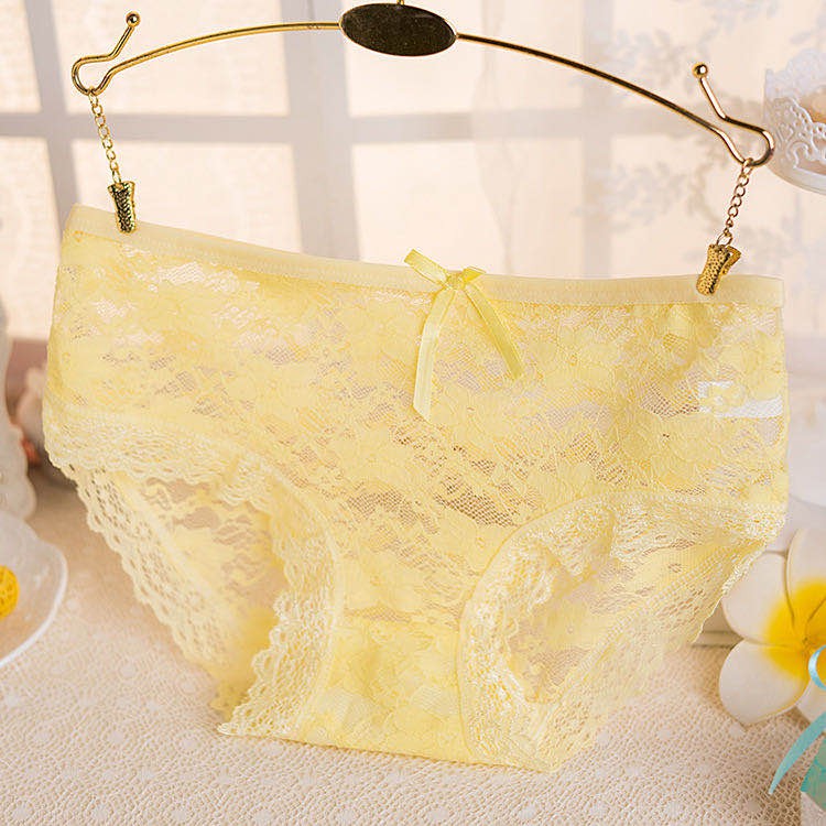 HOHO_HWANG (C-9) Women Panties Wanita One Piece Celana Panty sexy cd import polos lace flower-7