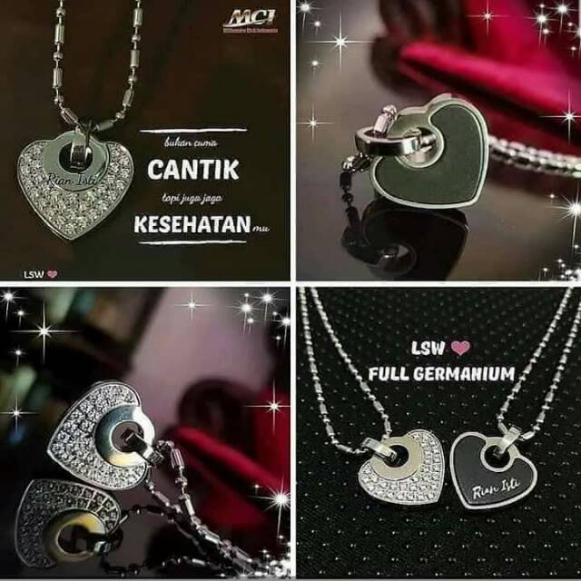 Kalung LSW LOVE asli original MCI 100%