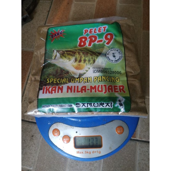 pelet umpan mancing spesial ikan nila mujaer bp-9