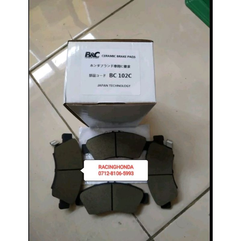 KAMPAS REM BRAKE PAD DEPAN HONDA JAZZ 2004 2005 2006 2007