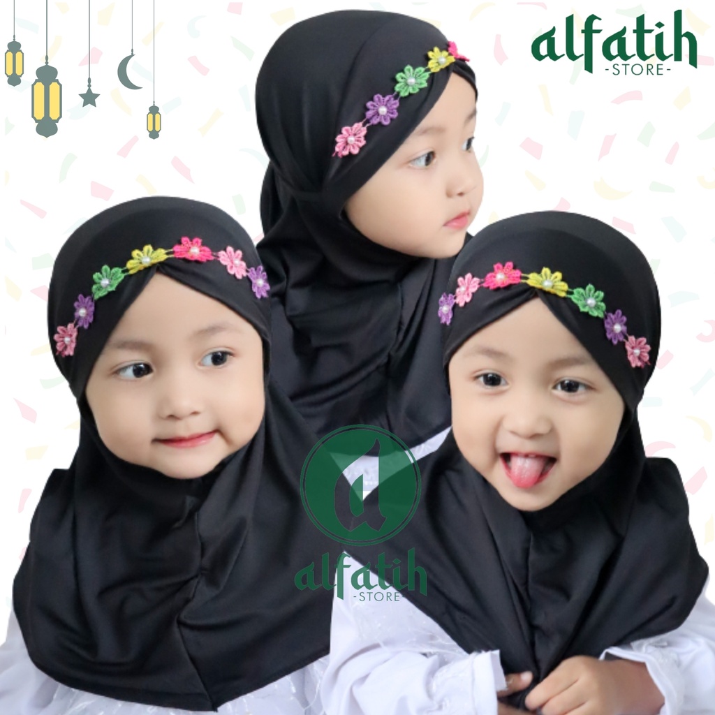 ALFATIH STORE / JILBAB ANAK SYIRIA MELATI RAINBOW JASMIN KIDS / HIJAB ANAK / HIJAB BAYI KERUDUNG ANAK HIJAB BAYI COD / KERUDUNG ANAK HIJAB HIJAB ANAK BAYI PEREMPUAN / HIJAB ANAK / JILBAB ANAK BAYI USIA  0-3 TAHUN BAHAN JERSEY PREMIUM NYAMAN DI PAKAI