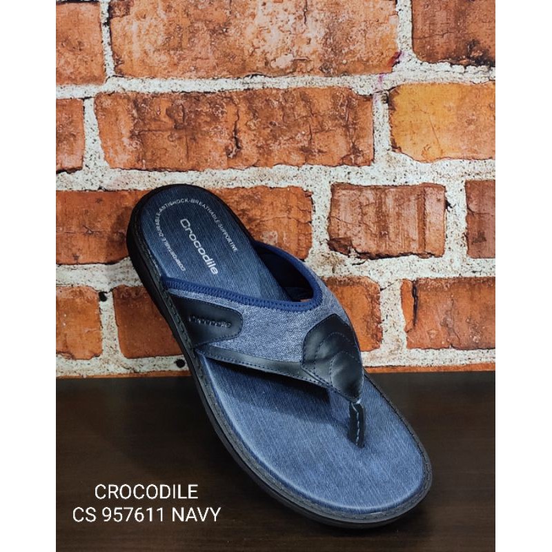 sandal pria , sandal cowok  CROCODILE original