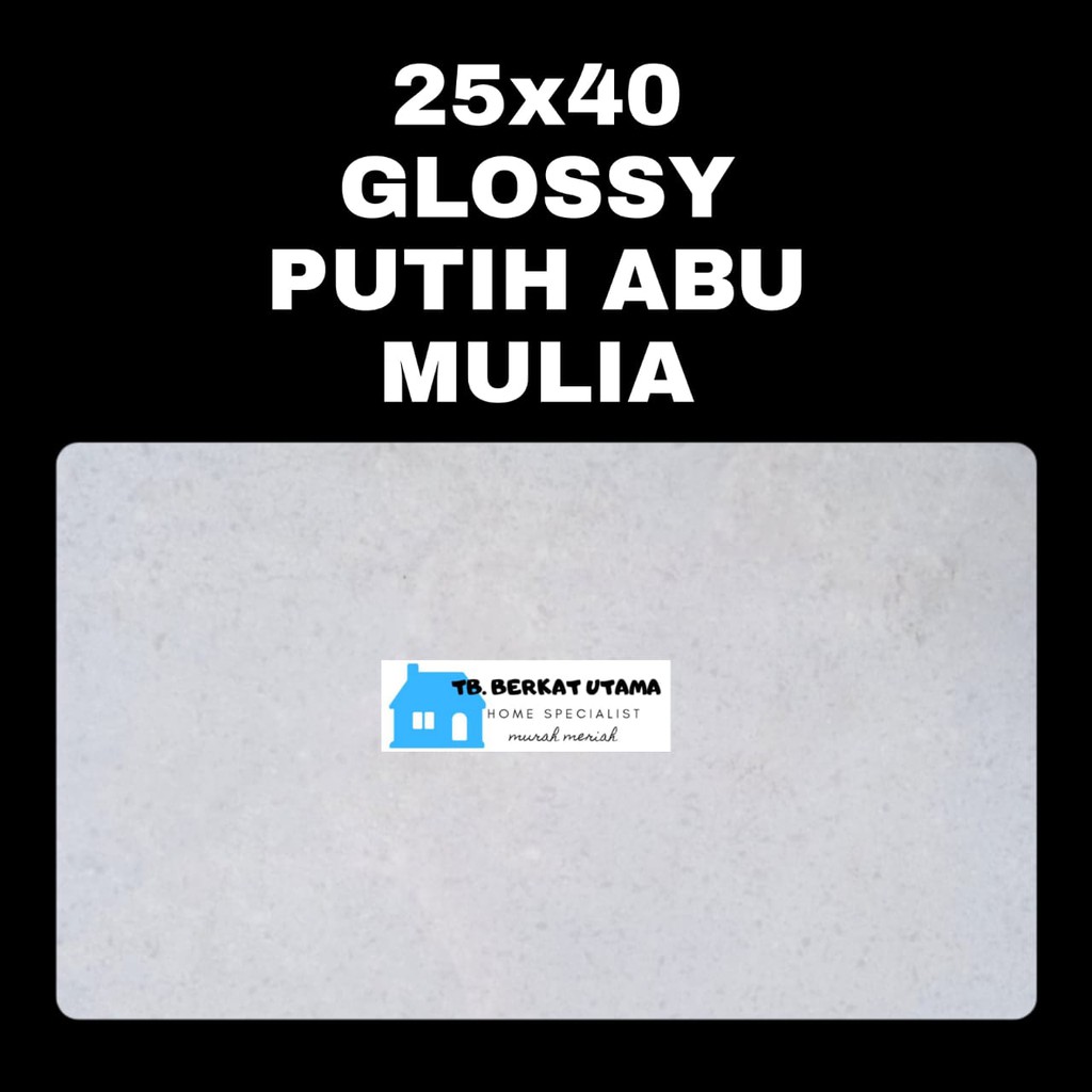 Jual KERAMIK DINDING KAMAR MANDI 25x40 GLOSSY PUTIH ABU MARBLE - MULIA