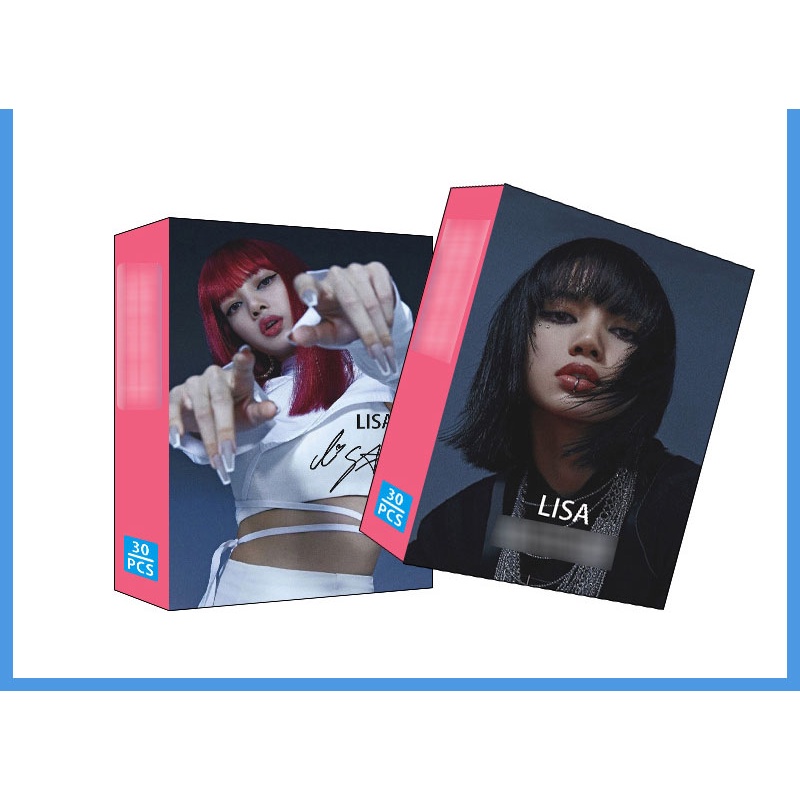 30pcs Kartu Pos LOMO Kpop ASTRO ATEEZ BTS BLACKPINK Untuk Koleksi