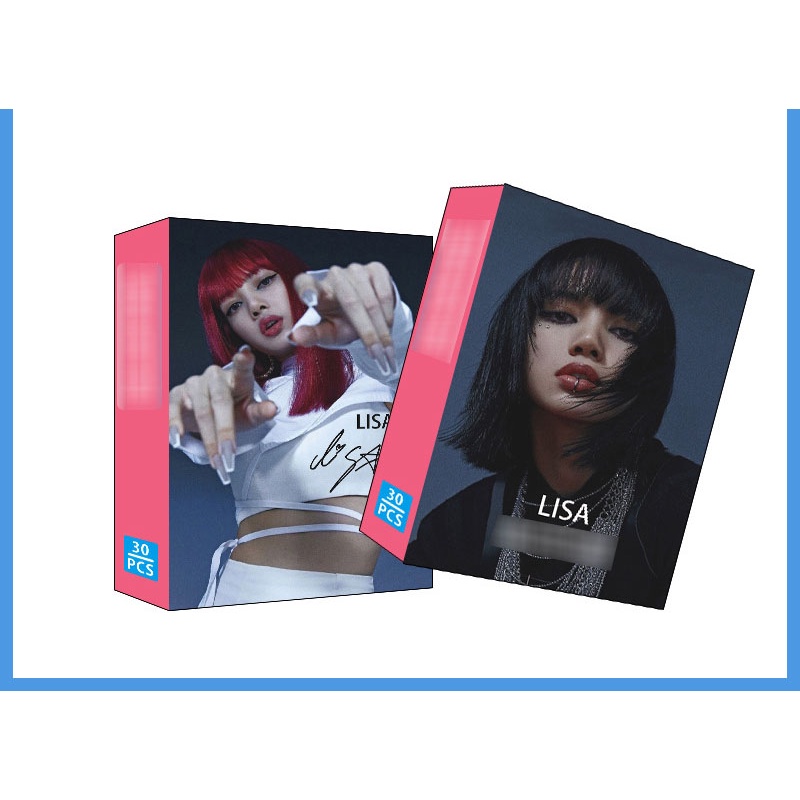 30pcs Kartu Pos LOMO Kpop ASTRO ATEEZ BTS BLACKPINK Untuk Koleksi