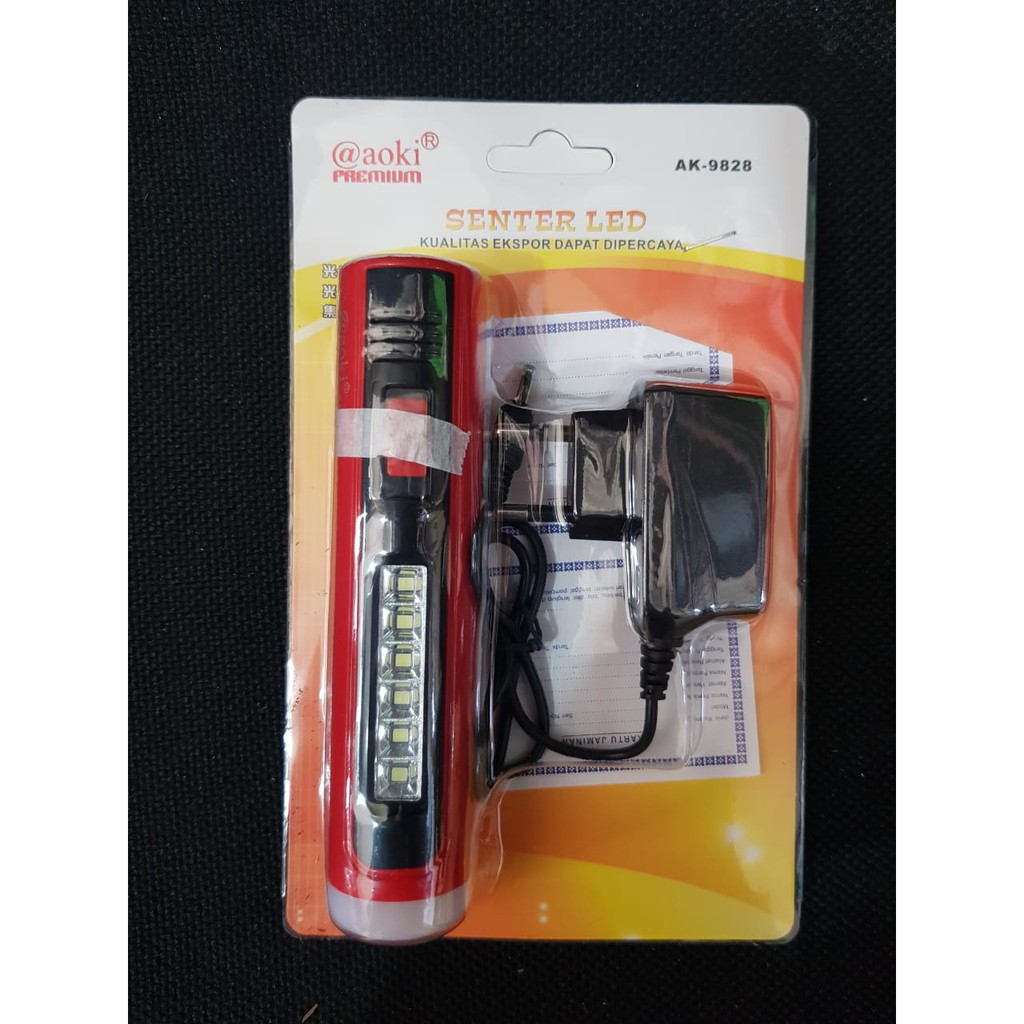 Senter LED charge Aoki AK9828