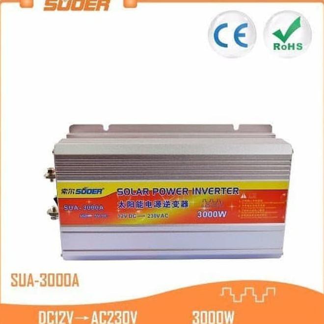 Solar Power Inverter Suoer 3000 Watt Sua-3000A Dc To Ac 3000W