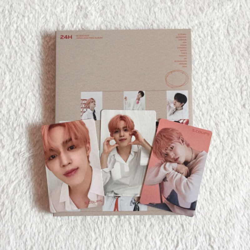 SEVENTEEN Album 24H Carat Version Scoups set