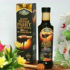 

madu hitam pahit daun insuline darusyifa