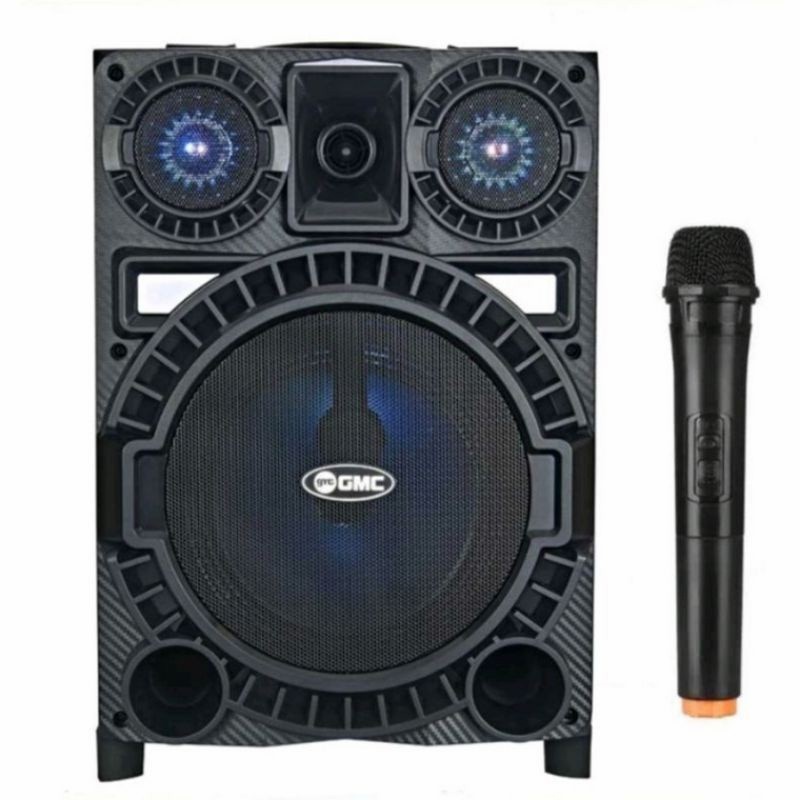 COD SPEAKER BLUETOOTH 8 INCH GMC 897S PLUS MIC WIRELESS X-BASS//SPEAKER WIRELESS X-BASS 8 INCH GMC 897S