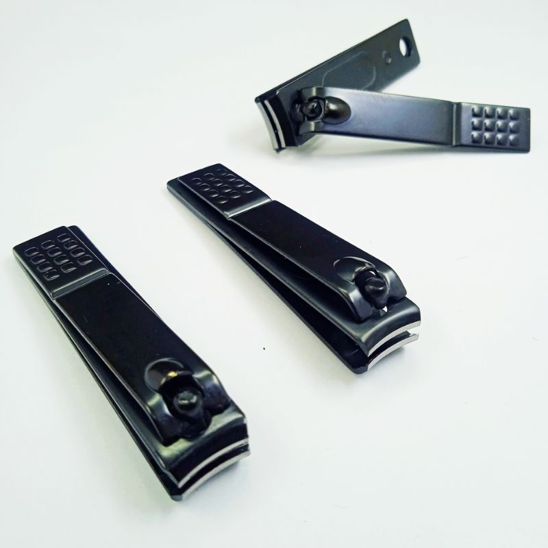Gunting Kuku Stainlees Warna Hitam