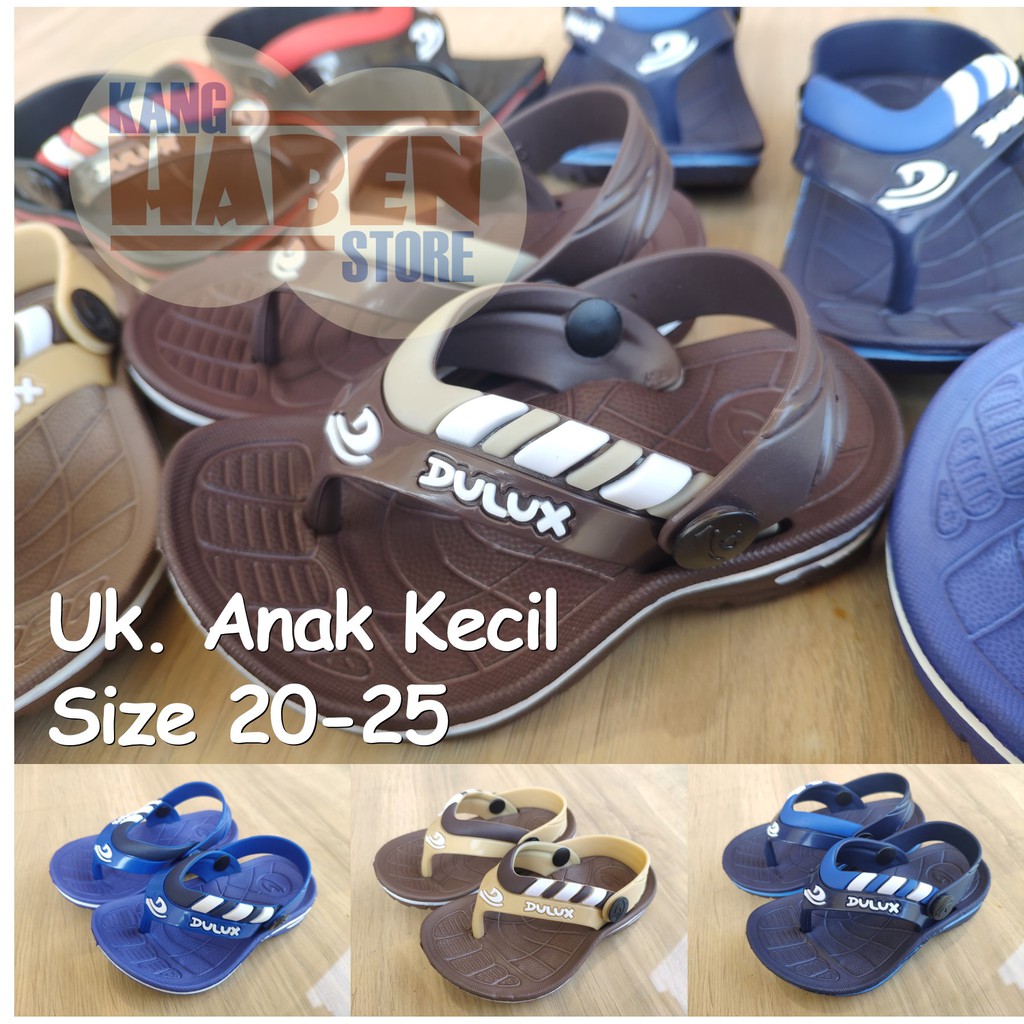 Sandal Jepit Tali Anak Bayi Laki laki Bentuk Unik Aladin Dulux 226E
