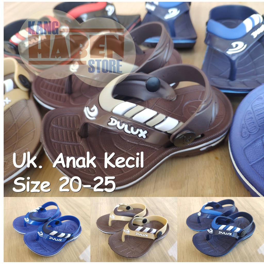 Sandal Jepit Tali Anak Bayi Laki laki Bentuk Unik Aladin Dulux 226E