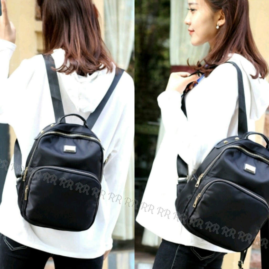  Tas  Ransel Fashion  Wanita  Korea  Karanggo 3in1 Shopee 