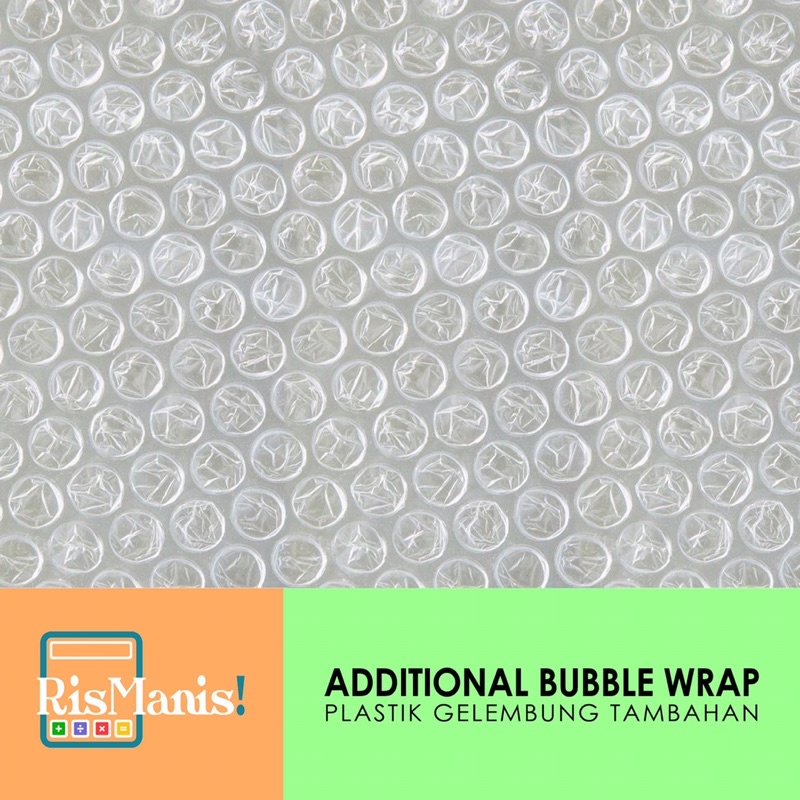 ADDITIONAL BUBBLE WRAP - Plastik Gelembung Packing Tambahan Kemasan Pengiriman Aman Anti Pecah