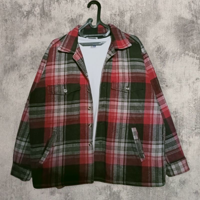 FLANEL JAKET WOLL SECOND