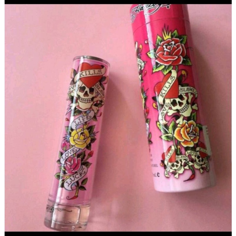 Parfume Ed hardy Kills Love Slowly by Cristian Audiger for women Eau de parfum 100ml Original Eropa 