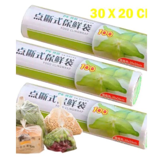 (BOW) Plastik Buah Wrap Makanan 1(495)