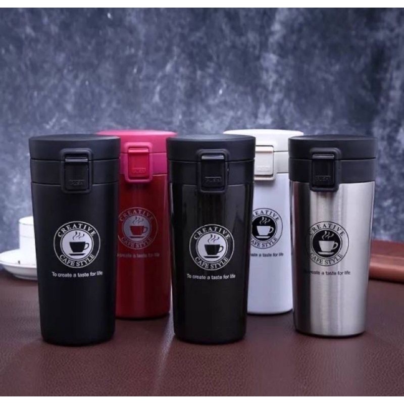 TERMOS KOPI  COFFE /TEH TAHAN PANAS TRAVEL MUG MINI AIR MINUM