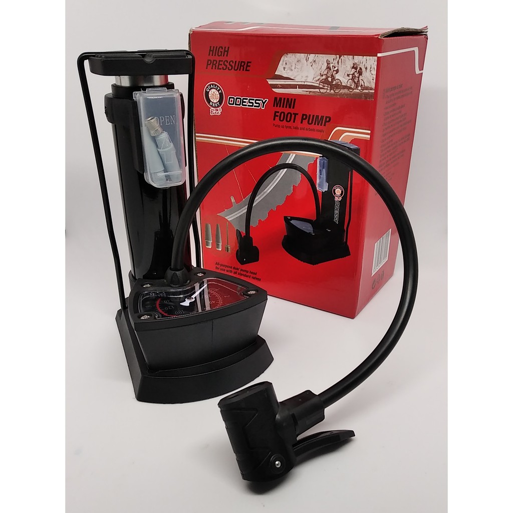 POMPA BAN INJAK ODESSY POMPA INJAK 1 TABUNG POMPA BAN MINI