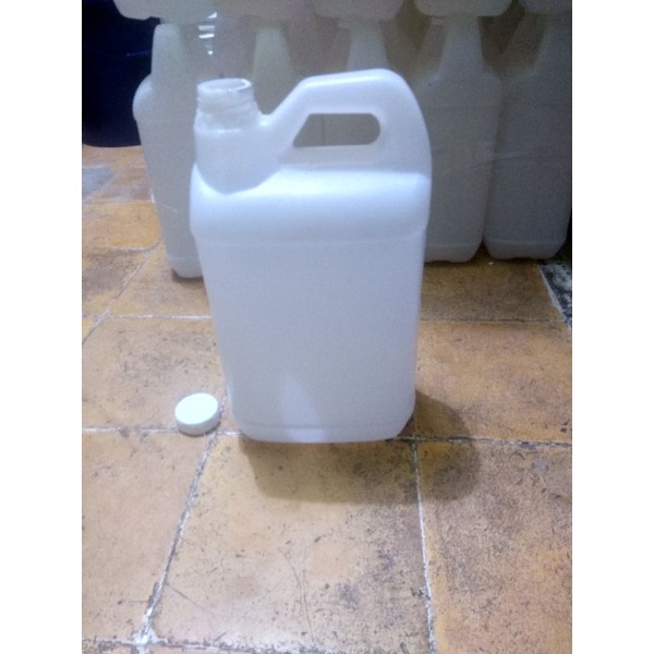 jerigen plastik 5 liter transparan
