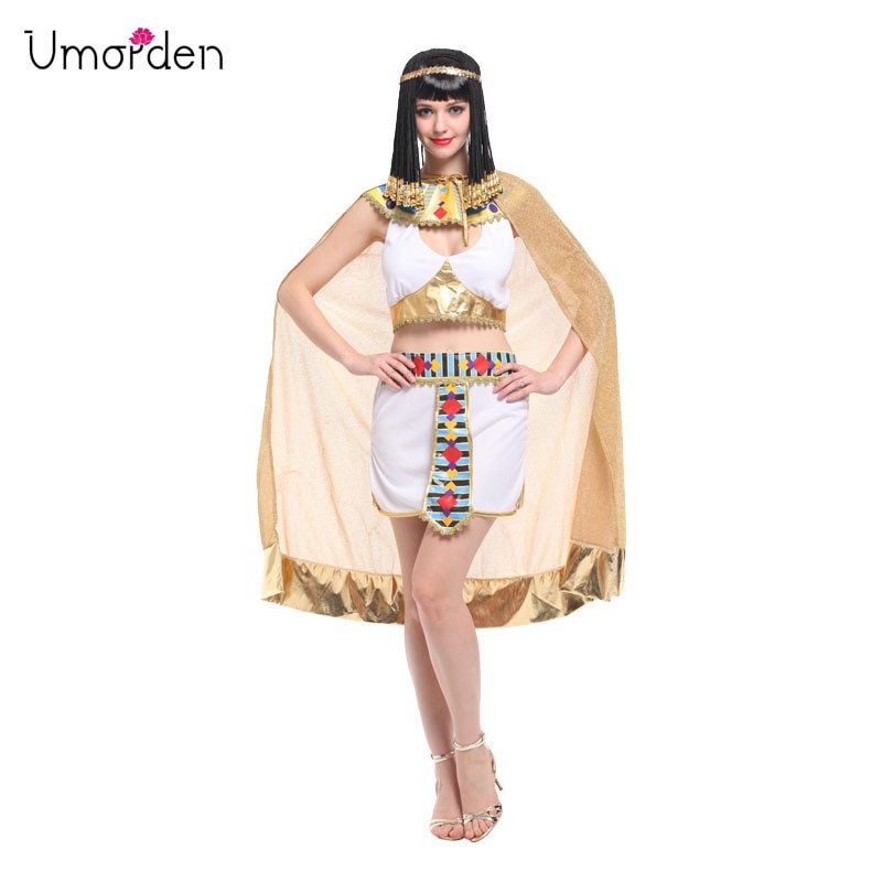 Jual Preorder Umorden Sexy Women Cleopatra Cosplay Halloween Egypt Queen Costume Purim Carnival 4370