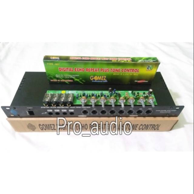 Paket Kit dan Box Echo Gomez Digital Repeater